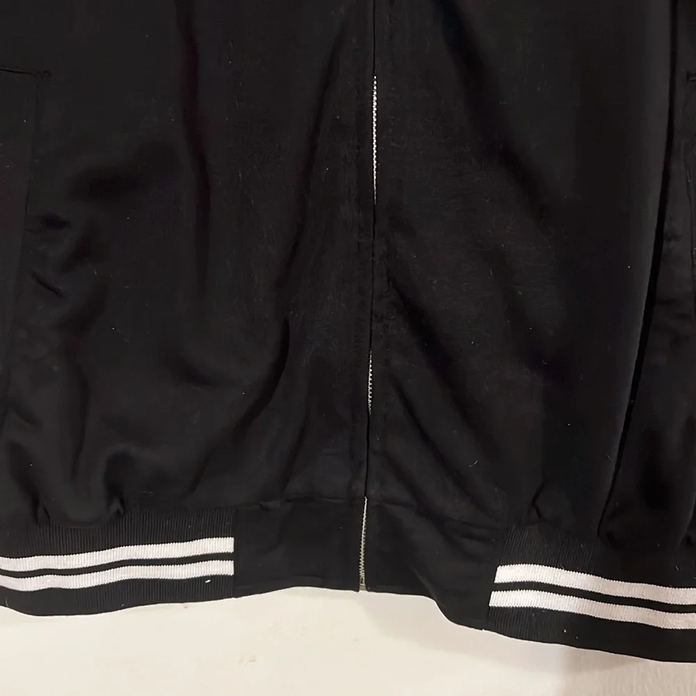Tank black/white jacket and pants outfit
